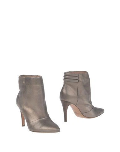 Intropia Ankle Boots In Grey