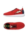 Leo Studio Design Sneakers In Red