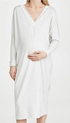 Hatch The Visitor Dress In Oat Melange