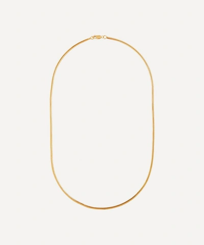 Shyla Gold-plated Thick Snake Chain Necklace