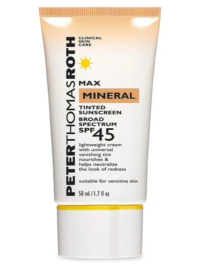 Peter Thomas Roth Max Mineral Tinted Sunscreen Cream Broad Spectrum Spf 45 In Default Title
