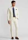 Polo Ralph Lauren Linen Suit Trouser In Cream
