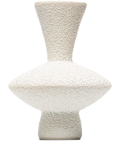 Marloe Marloe White Stevie Ceramic Vase