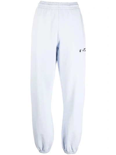 Off-white Logo-print Track Pants In White