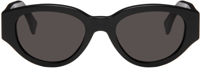 Retrosuperfuture Drew Mama Oval-frame Sunglasses In Schwarz