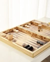 Aerin Cane Backgammon Set In Natural