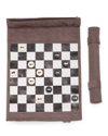 Bey-berk Jones Suede Roll-up Chess Set