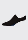 Falke Men's Cool Kick No-show Socks In 3000 Black