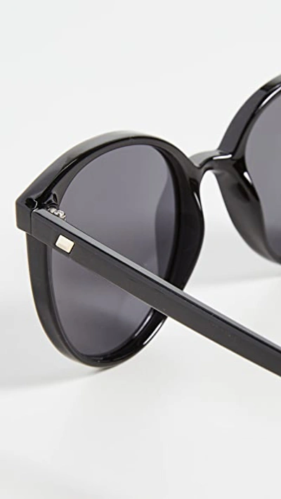 Le Specs Bad Medicine Square Sunglasses In Black