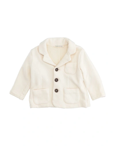 Babe And Tess Kids' Suit Jackets In Ivory