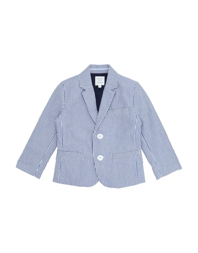 Carrèment Beau Kids' Suit Jackets In Pastel Blue