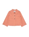 Touriste Kids' Suit Jackets In Salmon Pink