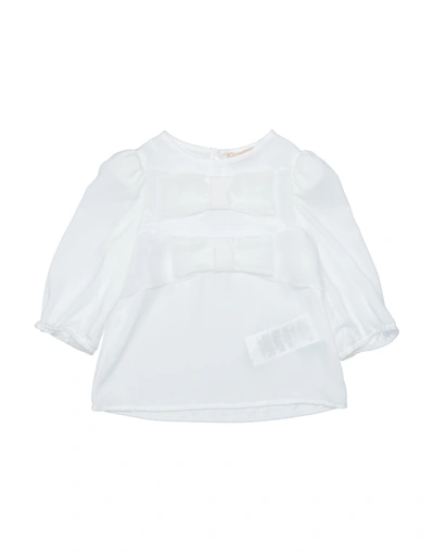 Elisabetta Franchi Kids' Blouses In White