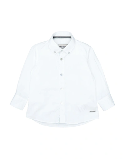 Fred Mello Kids' Shirts In White