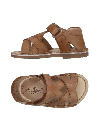 Oca-loca Kids' Sandals In Khaki