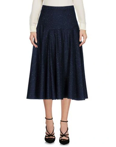 Vionnet 3/4 Length Skirts In Dark Blue