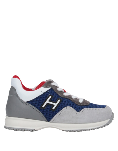 Hogan Kids' Sneakers In Grey