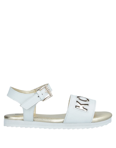 Michael Michael Kors Kids' Sandals In White