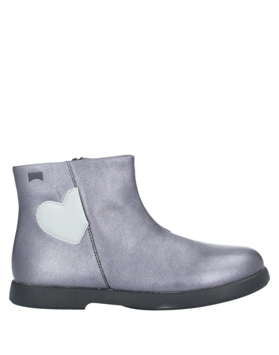 Camper Kids' Ankle Boots In Grey