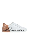 Dolce & Gabbana Kids' Sneakers In Rust