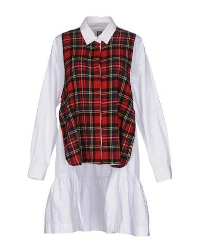 I'm Isola Marras Checked Shirt In White