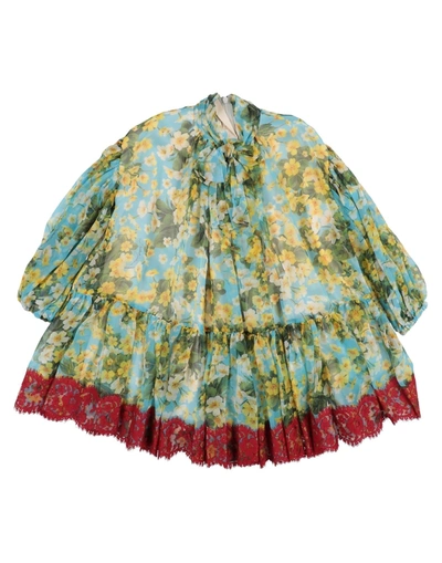 Dolce & Gabbana Kids' Dresses In Azure