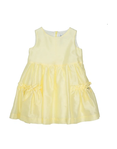Simonetta Kids' Dresses In Yellow