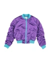 Alberta Ferretti Kids' Jackets In Purple