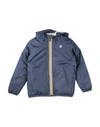 K-way Kids' Jackets In Dark Blue