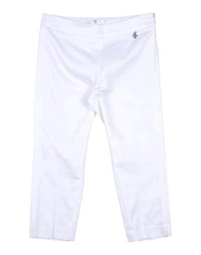L:ú L:ú By Miss Grant Kids' Casual Pants In White