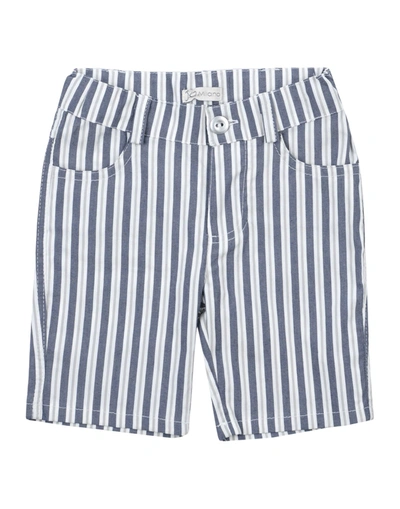 J.o. Milano Kids' J. O. Milano Newborn Boy Shorts & Bermuda Shorts Blue Size 3 Cotton, Viscose, Elastane