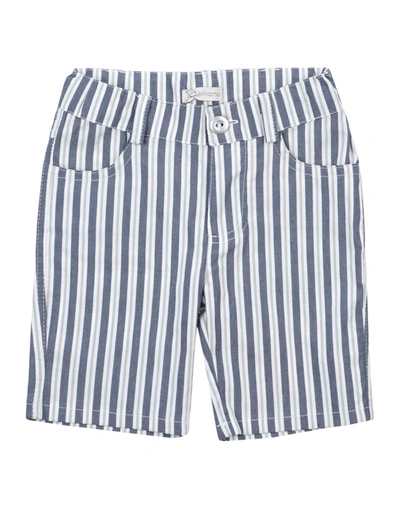 J.o. Milano Babies' J. O. Milano Newborn Boy Shorts & Bermuda Shorts Blue Size 3 Cotton, Viscose, Elastane