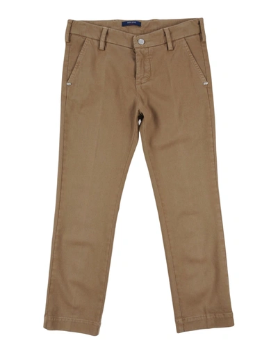 Entre Amis Garçon Casual Pants In Camel