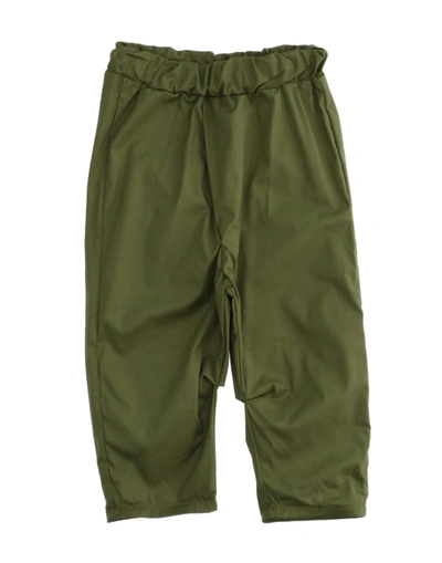 Abracadabra Kids' Pants In Military Green