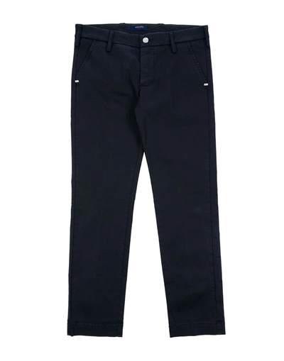 Entre Amis Casual Pants In Dark Blue