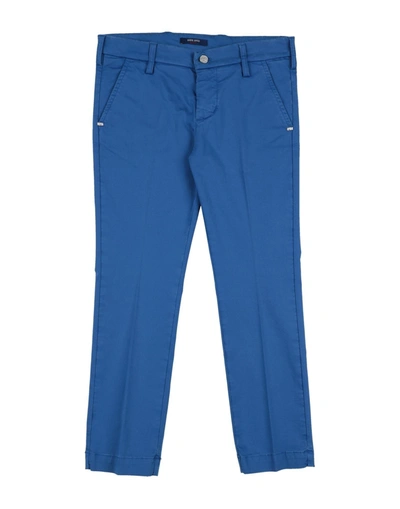 Entre Amis Casual Pants In Blue