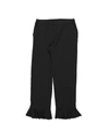 Touriste Kids' Casual Pants In Black