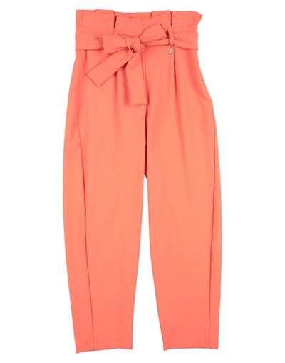 Patrizia Pepe Kids' Casual Pants In Orange