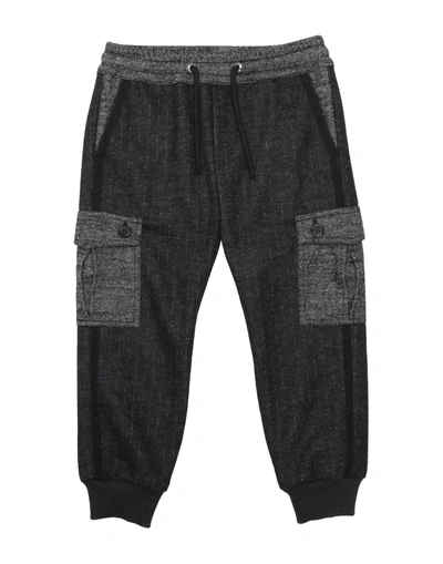 Dolce & Gabbana Kids' Pants In Steel Grey