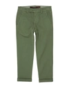 Berwich Kids' Casual Pants In Military Green