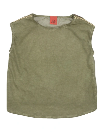 Jijil Jolie Kids' T-shirts In Green