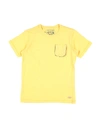 Sp1 Kids' T-shirts In Yellow