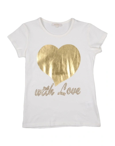 Miss Grant Kids' T-shirts In Ivory