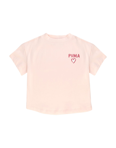 Puma Kids' T-shirts In Pink