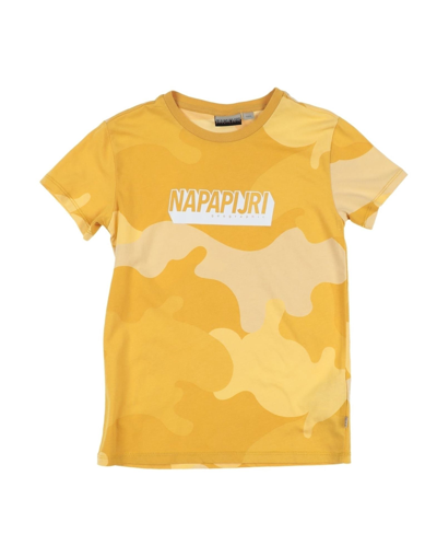 Napapijri T-shirts In Yellow