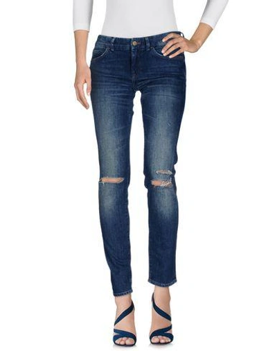 7 For All Mankind Denim Pants In Blue