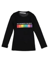 Victoria & Stella Kids' T-shirts In Black
