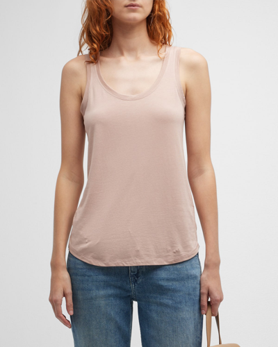 Majestic Tank Tops In Rose The