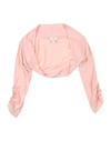 Microbe By Miss Grant Kids' Wrap Cardigans In Pink