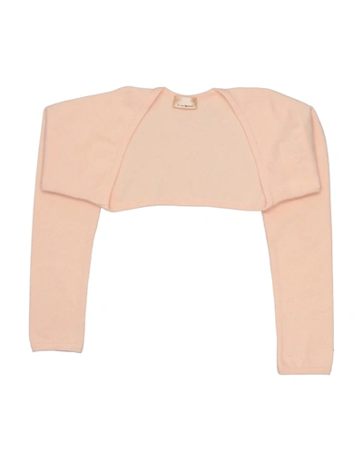 Elisabetta Franchi Kids' Wrap Cardigans In Pink